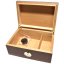 Humidor červenohnedý 50D