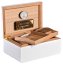 Humidor Adorini Carrara L White