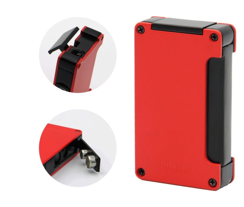 Zapaľovač Adorini JET - Red