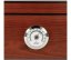 Humidor červenohnedý presklený 35D