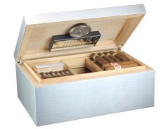 Humidor Adorini Aluminium Grande
