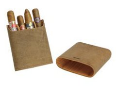 Adorini puzdro na 5 cigár - koža
