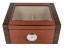 Humidor červenohnedý presklený 35D