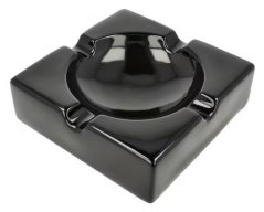 Popolník keramický čierny Angelo L