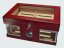 Humidor červenohnedý 100D