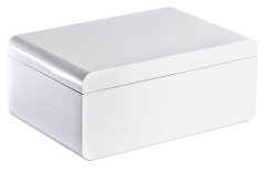 Humidor Adorini Carrara L White